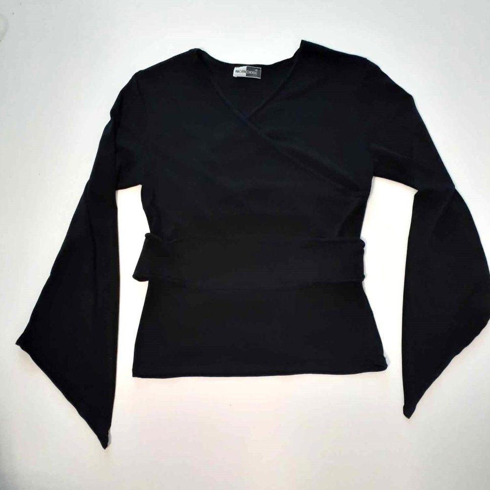 Vintage black gothic top
